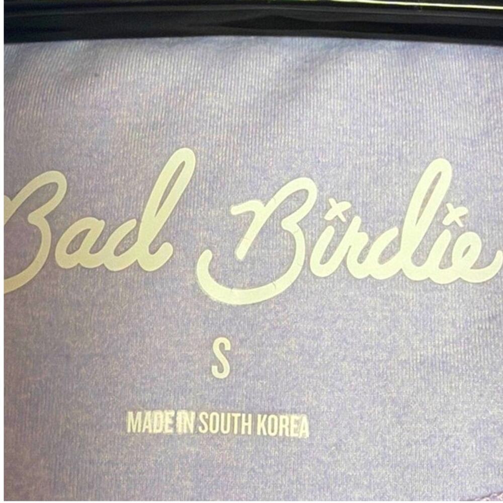 Bad Birdie Golf Pullover Lavender 1/4 Zip Size S Performance Top Pickleball - Picture 9 of 10